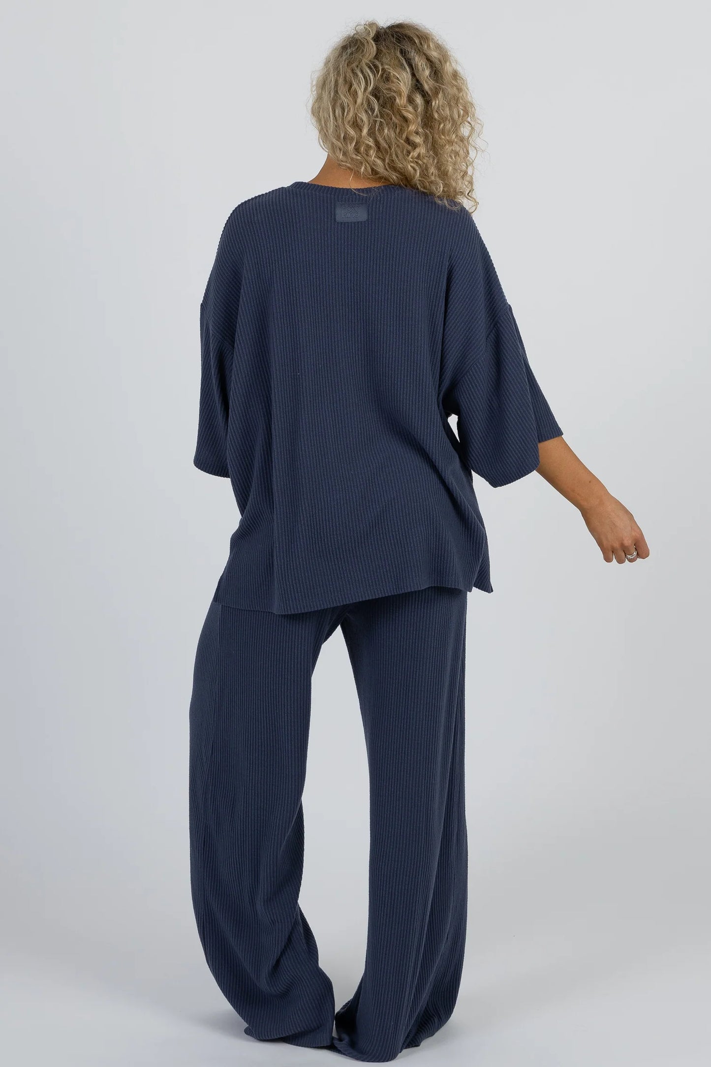 Foxy Kind Yacht Club Pant Set || Midnight Sky