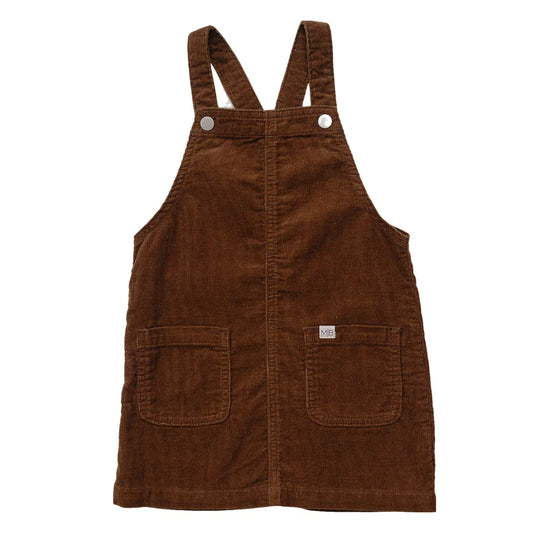 Mebie Baby Brown Corduroy Dress