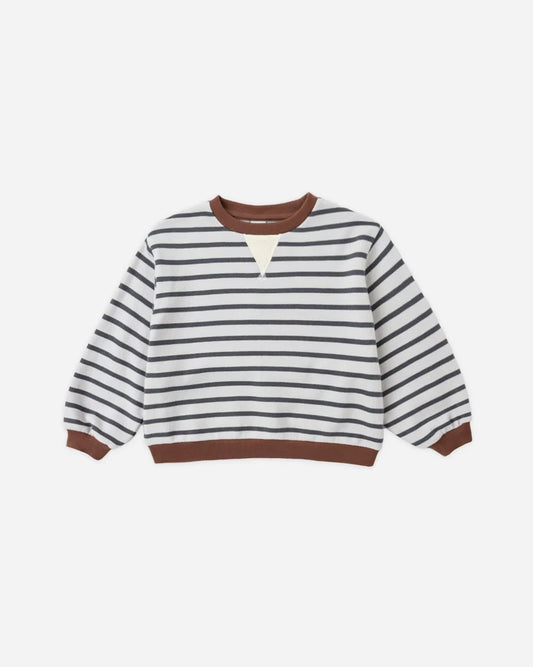 Rylee + Cru Legend Sweatshirt || Midnight Stripe