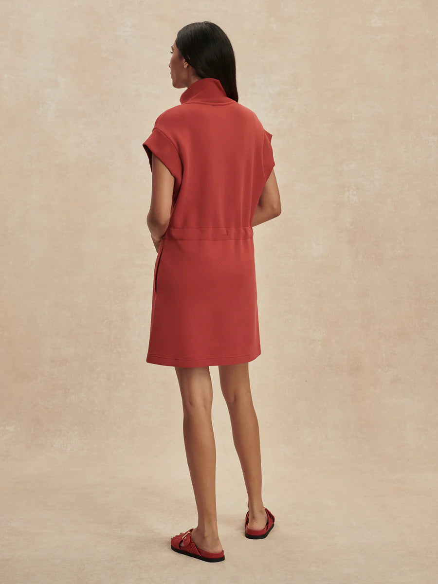 Varley Avaya Half Zip Dress || Bossa Nova