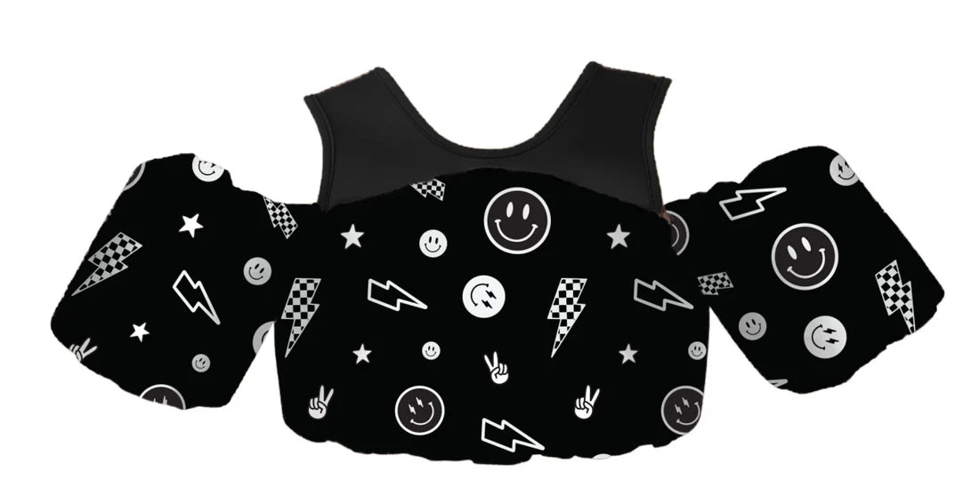Cherry Pick Little Swimmer Floatie || Monochrome Smiley