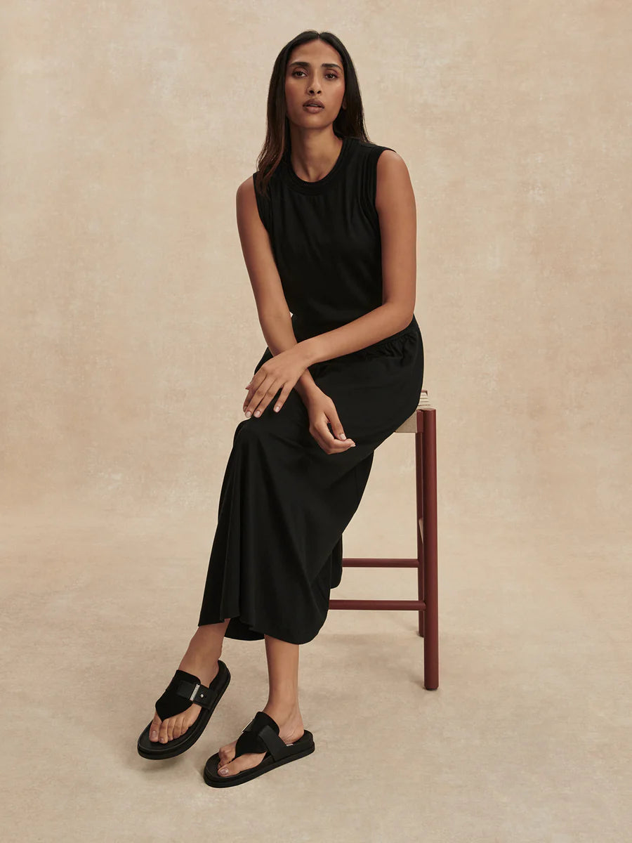 Varley Jonesy Maxi Dress || Black