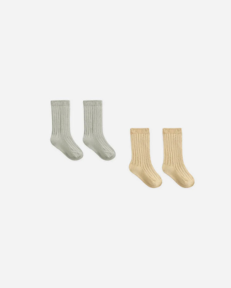 Quincy Mae Sock Set || Laurel, Butterscotch