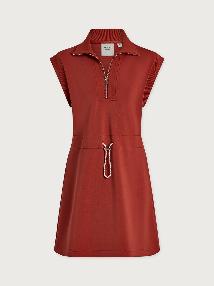 Varley Avaya Half Zip Dress || Bossa Nova