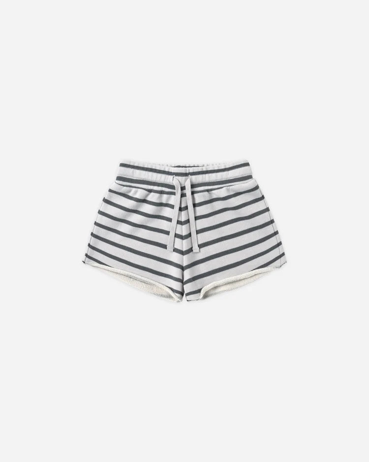 Rylee + Cru Sweatshort || Midnight Stripe