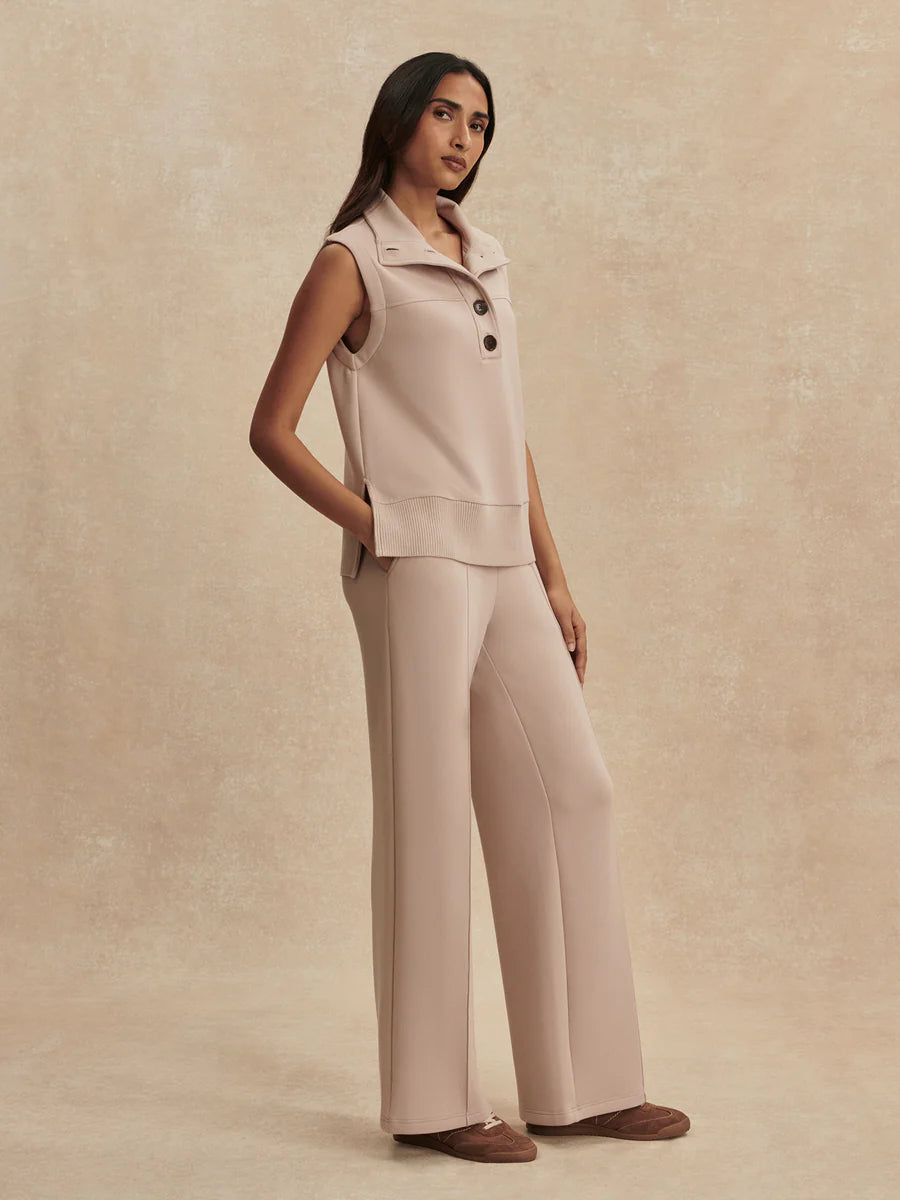 Varley Connall Button Tank || Mushroom