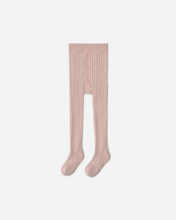 Rylee + Cru Ribbed Tights || Rosewood