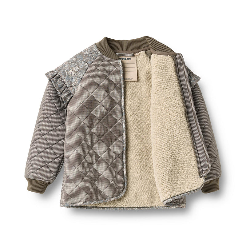 Wheat Kids Thermo Jacket Ellas || Brown Stripe