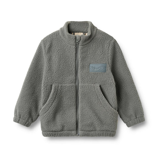 Wheat Kids Fleece Jacket Helge || Flint