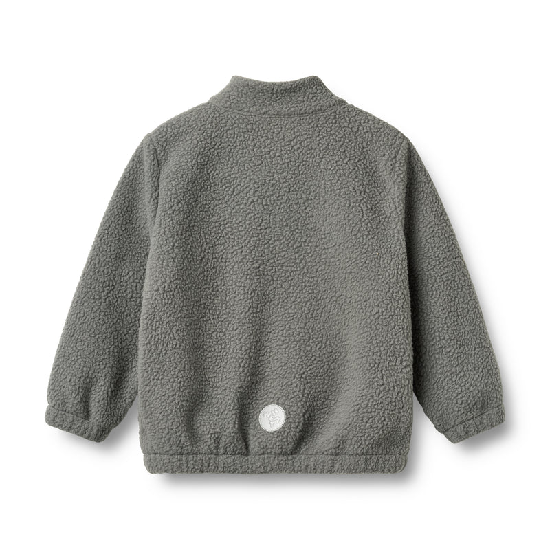 Wheat Kids Fleece Jacket Helge || Flint