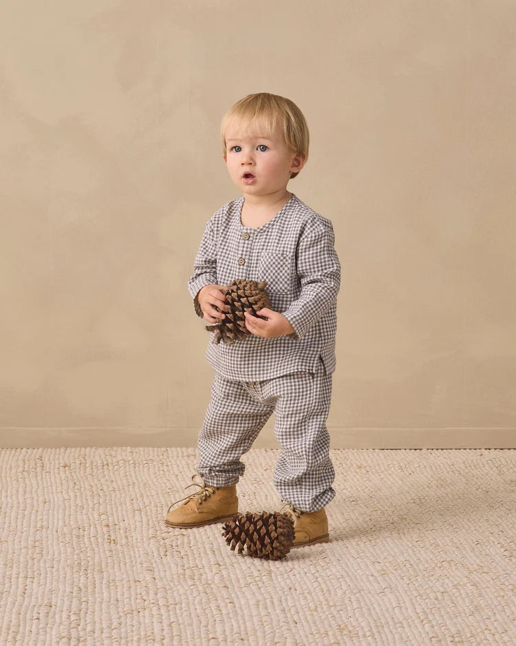 Quincy Mae Giovani Pant || Midnight Gingham