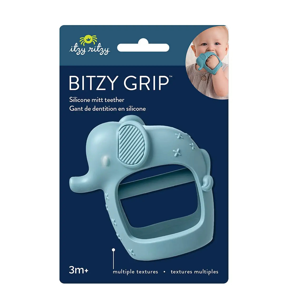 Itzy Ritzy Elephant Bitzy Grip