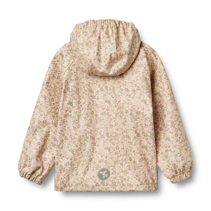 Wheat Kids Chardy Rain Jacket || Rose Flower Field