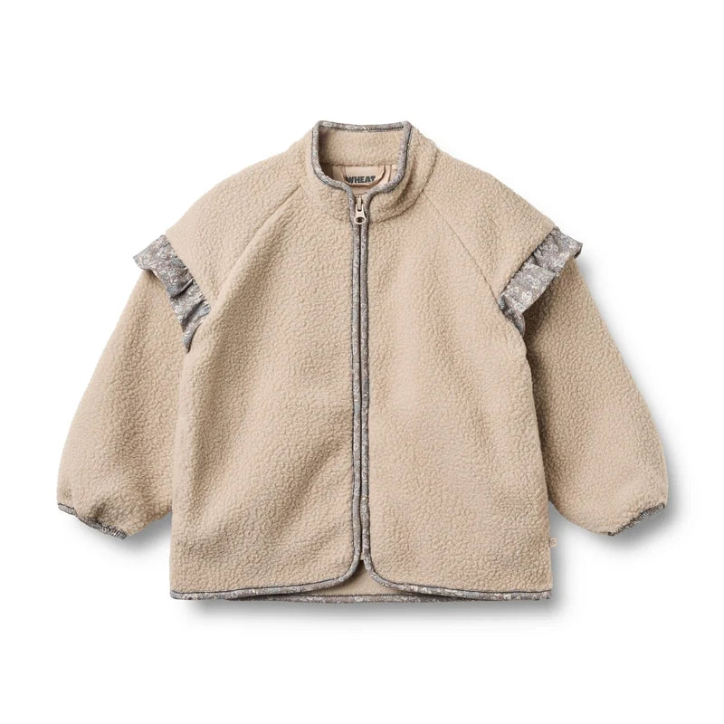 Wheat Kids Fleece Jacket Ellena || Grey Moon