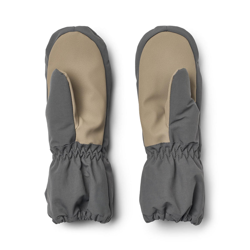 Wheat Kids Mittens Monta || Dark Charcoal