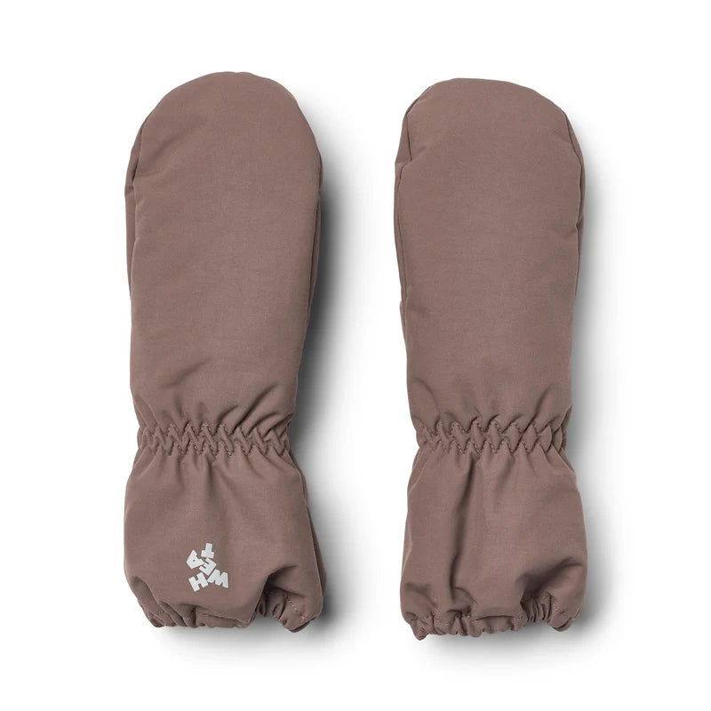 Wheat Kids Mittens Monta || Plum Truffle