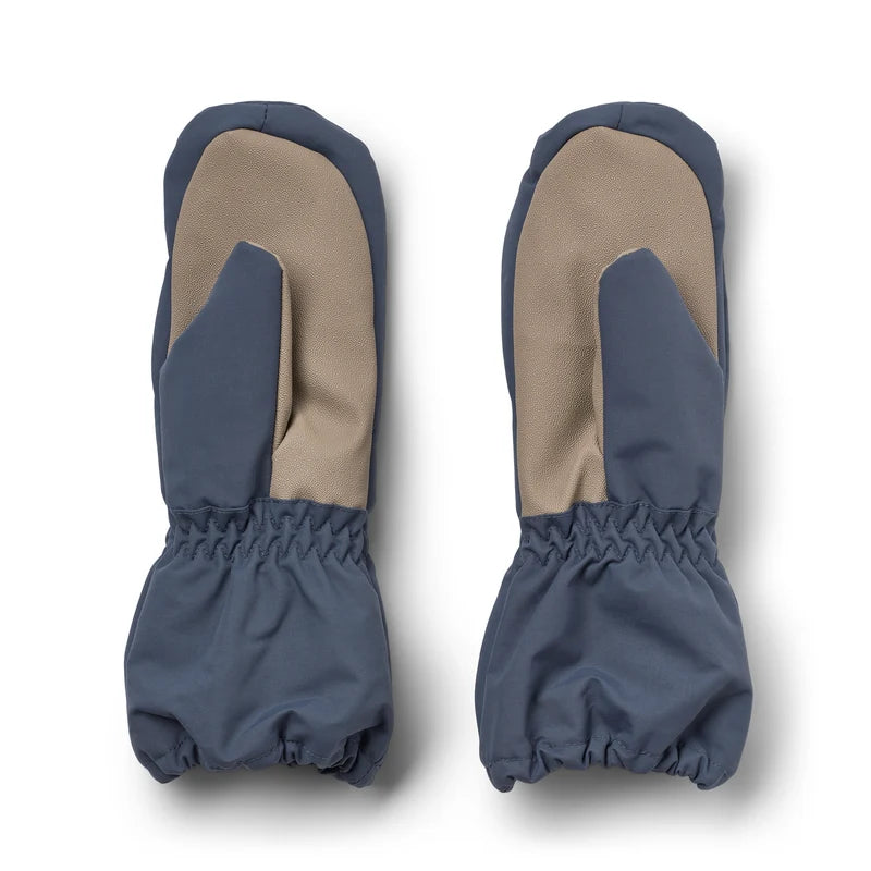 Wheat Kids Mittens Monta || Greyblue