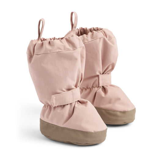 Wheat Kids Outerwear Booties || Rose Powder