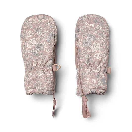 Wheat Kids Technical Mittens || Dry Rose Flowers