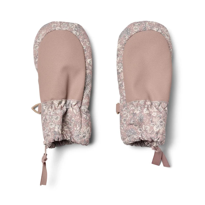Wheat Kids Technical Mittens || Dry Rose Flowers