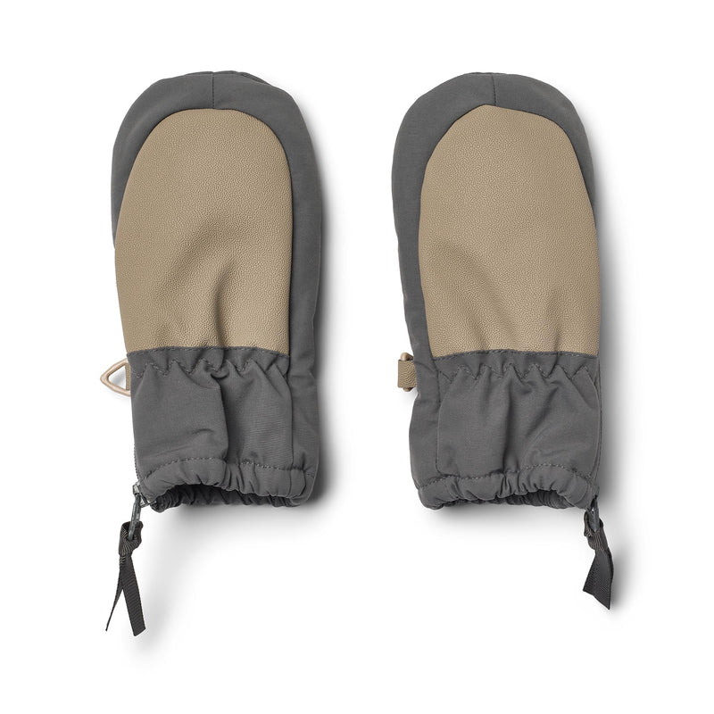 Wheat Kids Technical Mittens || Dark Charcoal