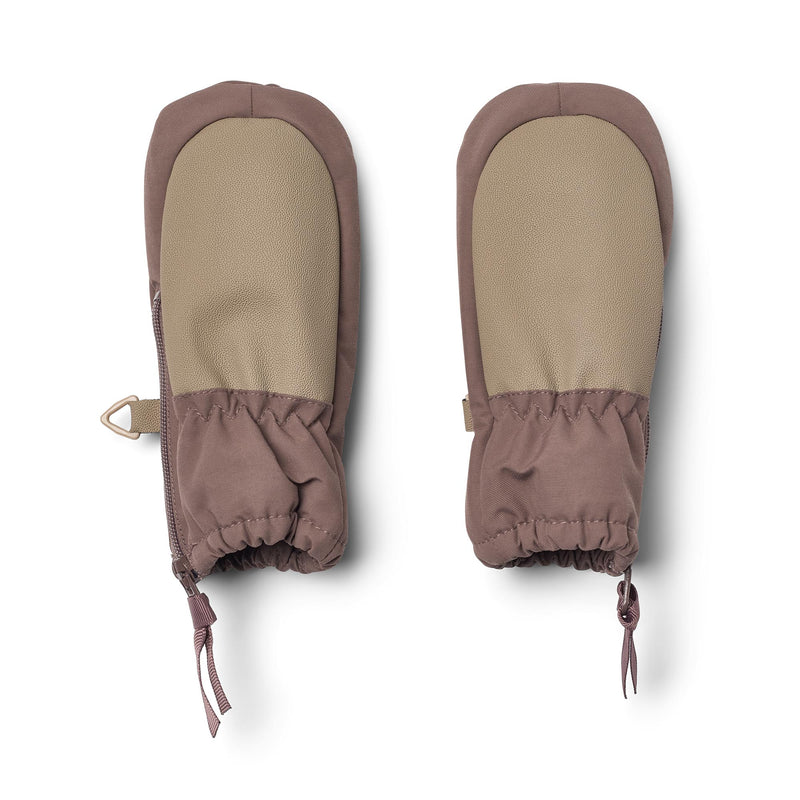 Wheat Kids Technical Mittens || Plum Truffle