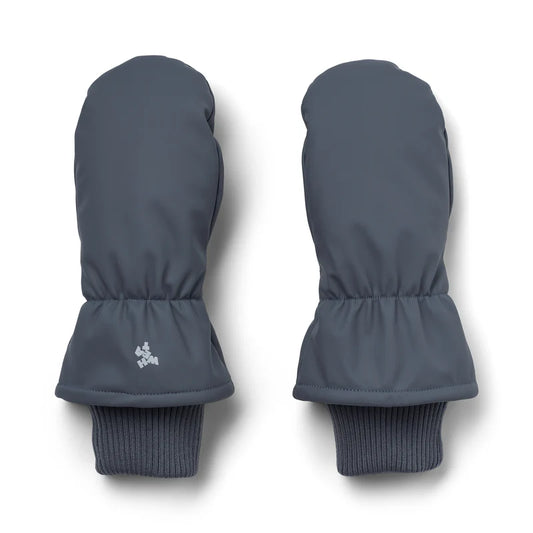 Wheat Kids Winter Mittens || Grey Blue
