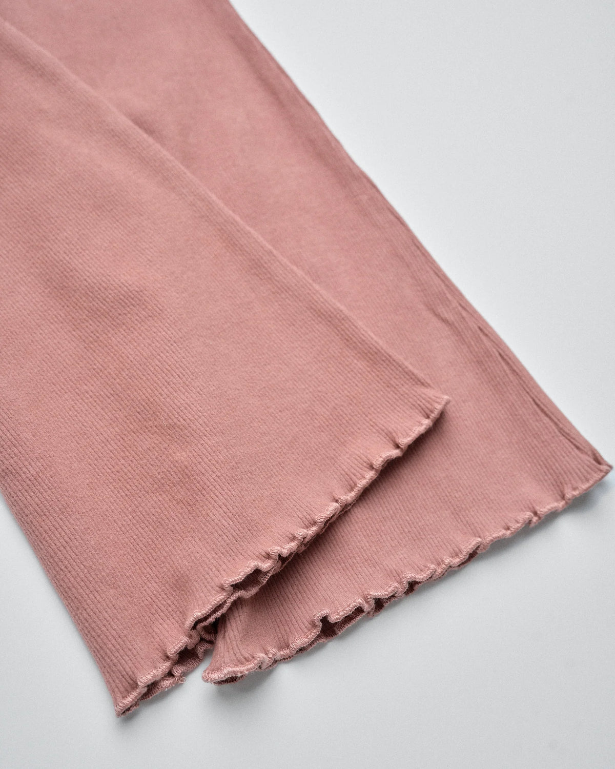 PRE-ORDER Little Bipsy Ribbed Flare Pant || Pink