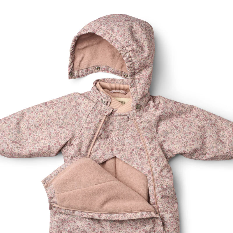Wheat Kids Snowsuit Adi || Rose Dust Flowers