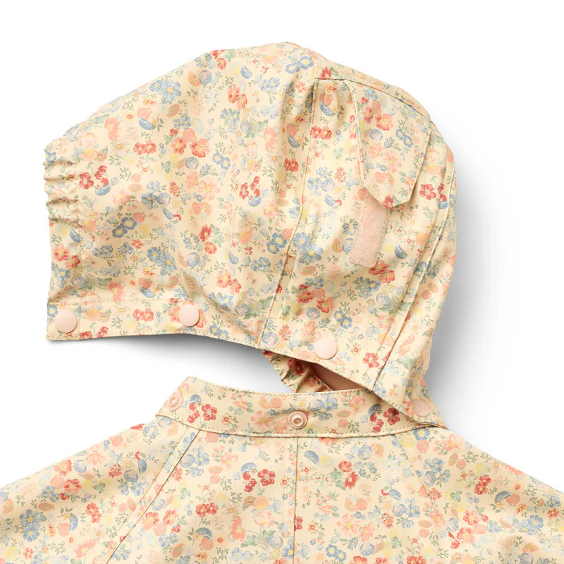 Wheat Kids Rainsuit Minka || Flowers and Seashells