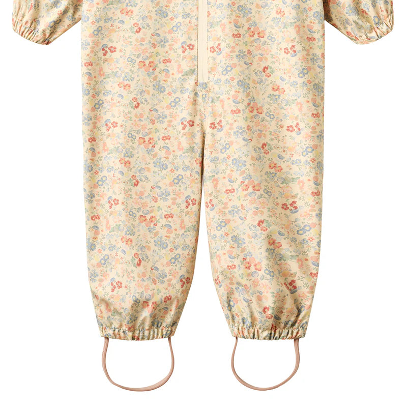 Wheat Kids Rainsuit Minka || Flowers and Seashells