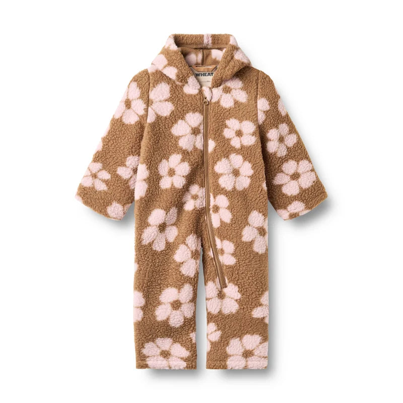 Wheat Kids Fleece Fleece Suit Allo || Warm Hazel Flowers