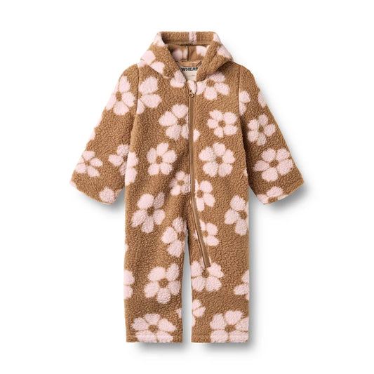 Wheat Kids Fleece Fleece Suit Allo || Warm Hazel Flowers