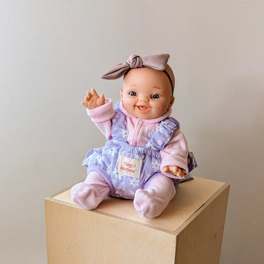 Tiny Harlow Doll Carrier || Lilac Daisy