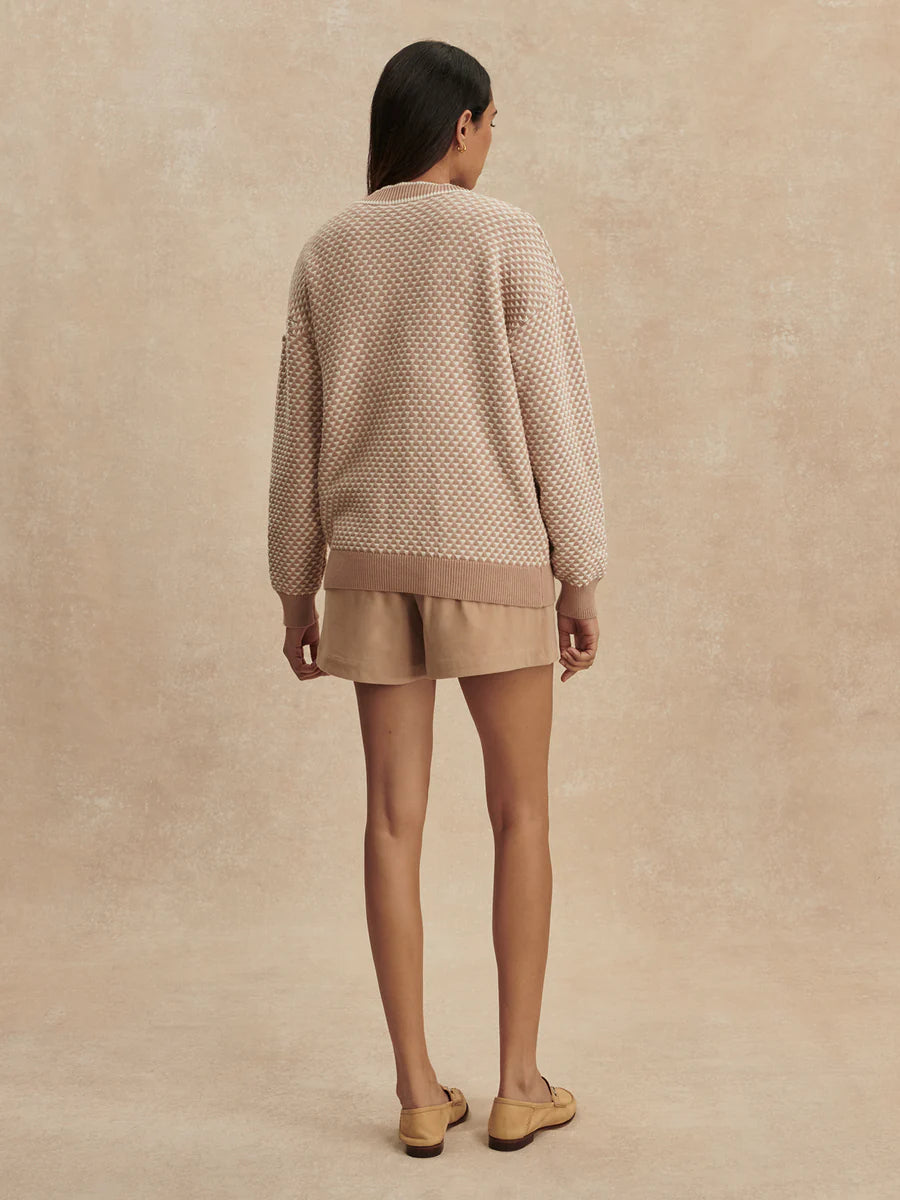 Varley Tarran Stitch Knit Cardigan
