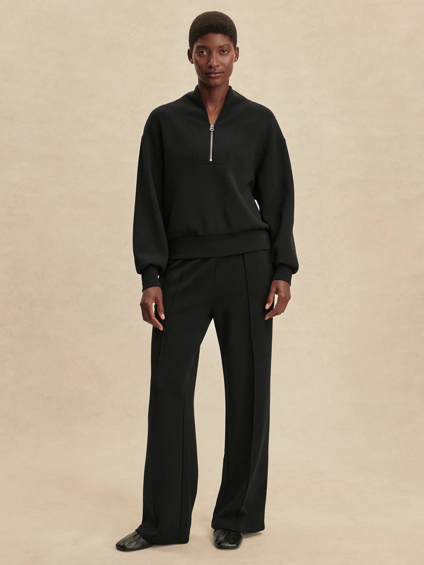 Varley Davidson Sweat || Black