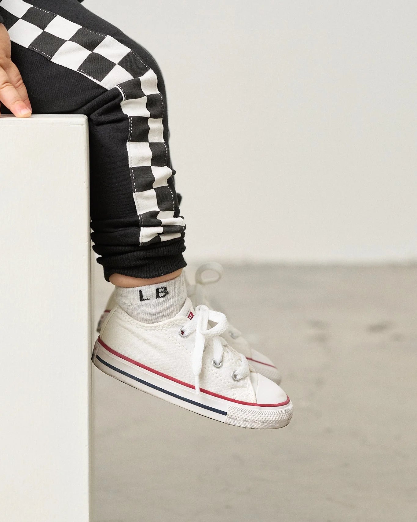 Little Bipsy Ankle Socks 3-Pack || Light Heather Grey