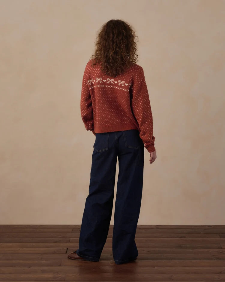 Rylee + Cru Women's Juniper Cardigan || Ruby