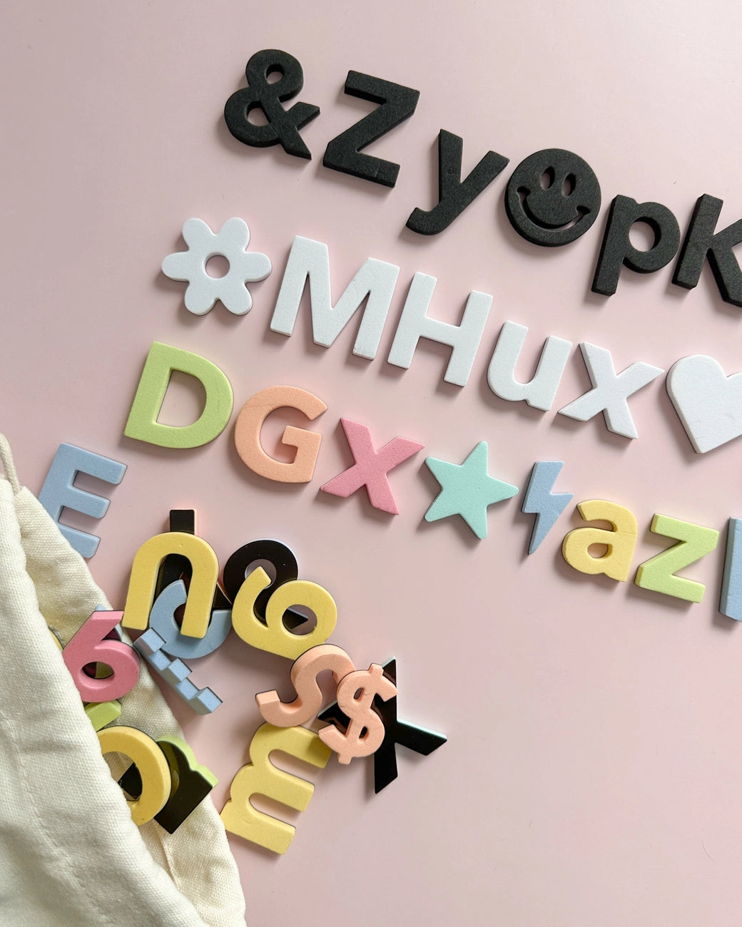 Cherry Pick Soft Foam Magnetic Letters + Symbols 150 pc set