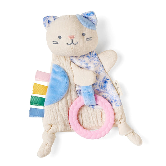 Itzy Ritzy Bitzy Crinkle Senosry Toy with Teether || Kitty
