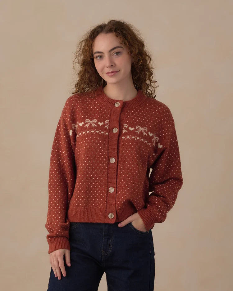 Rylee + Cru Women's Juniper Cardigan || Ruby