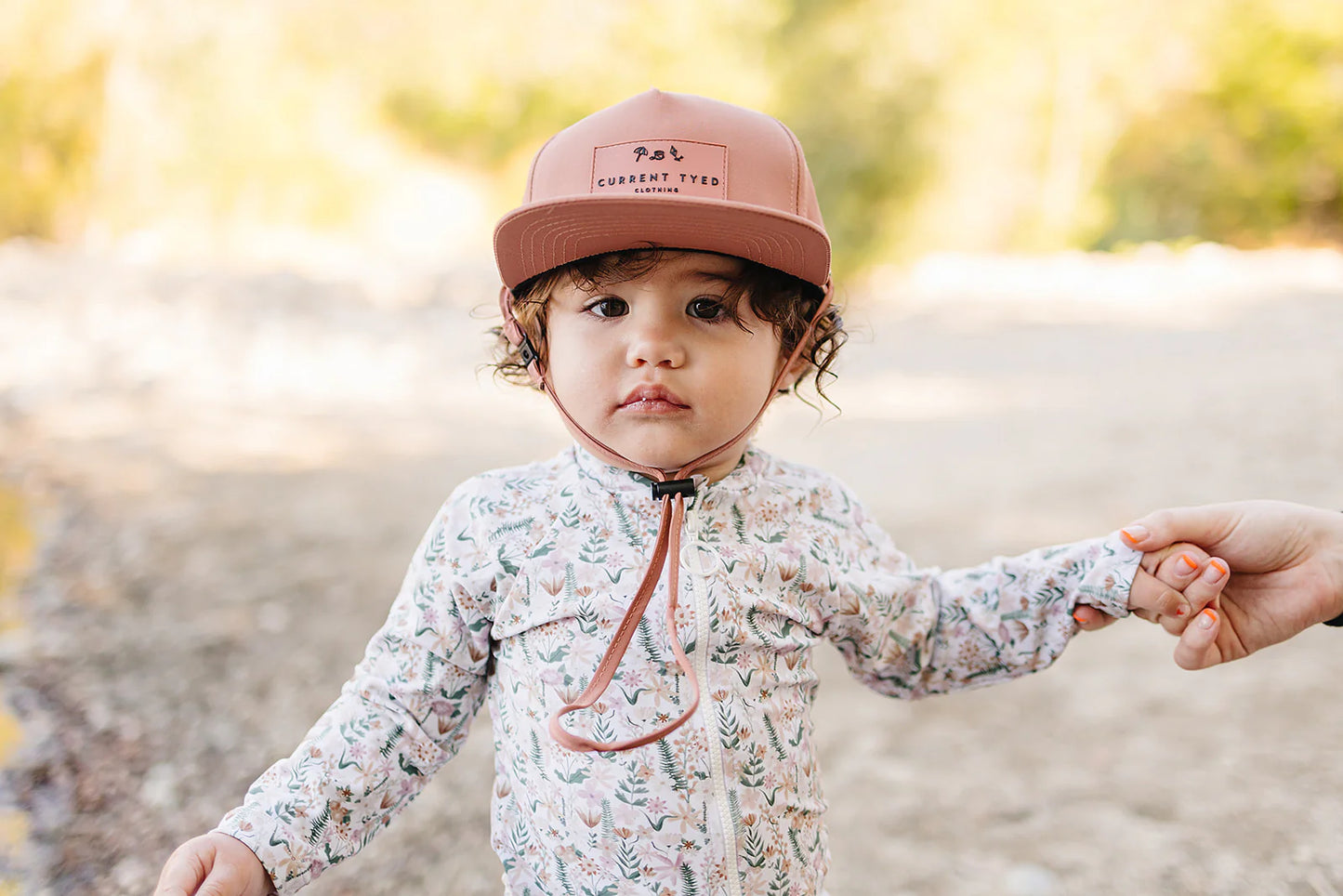 Current Tyed Classic Waterproof Snapback Hat || Clay