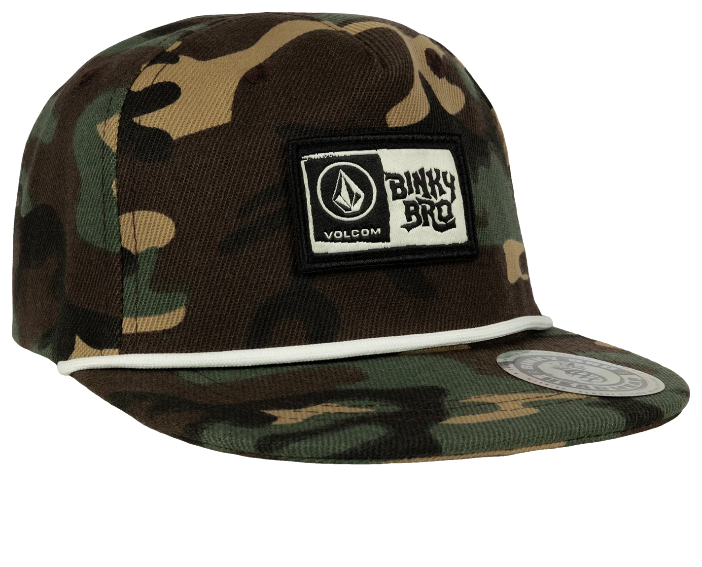 Binky Bro x Volcom Snapback || Woodland