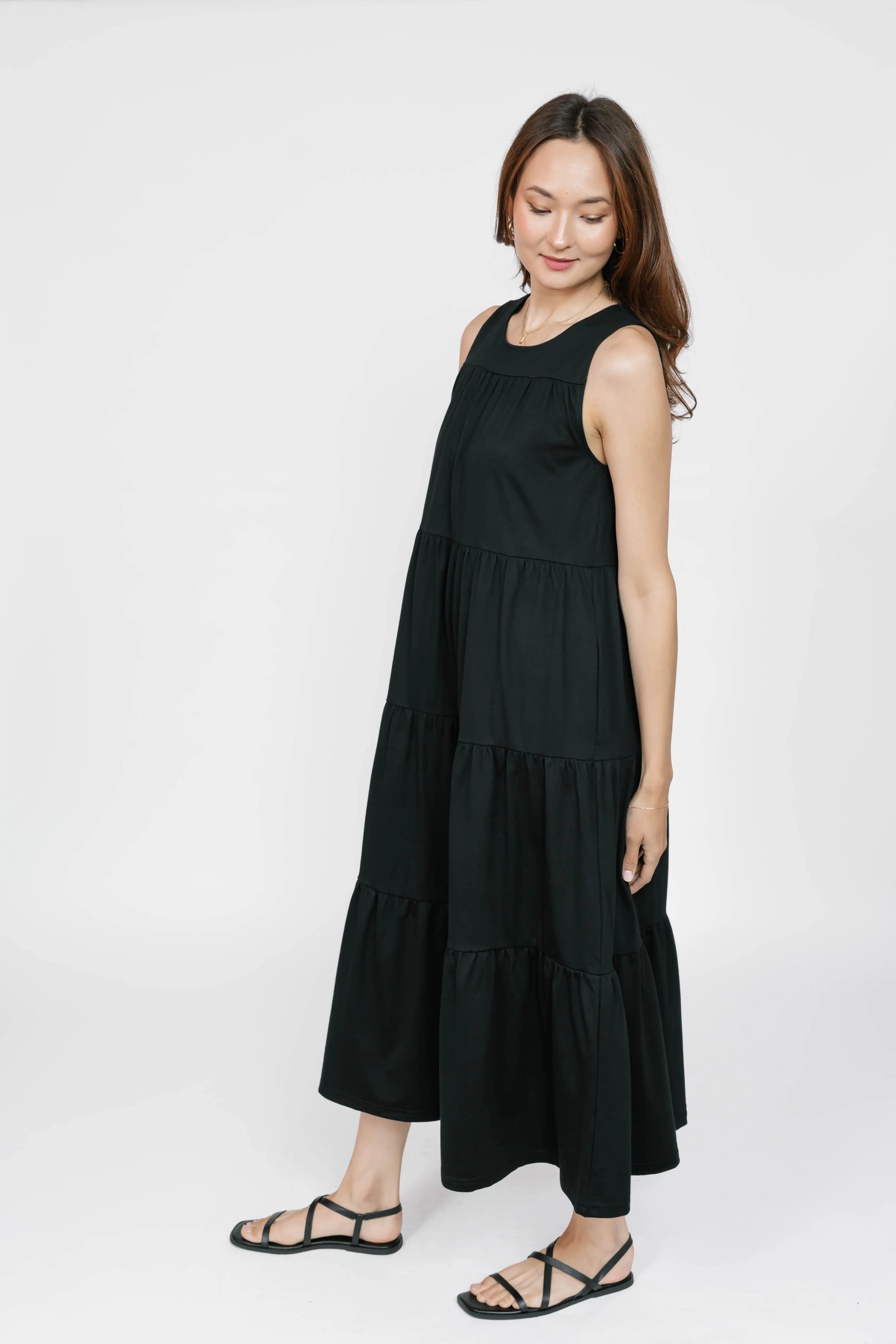 Smash + Tess Bria Maxi Dress || Midnight Black