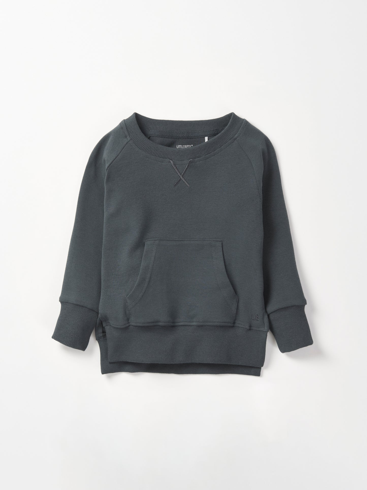 Little Bipsy Pocket Pullover || Shadow