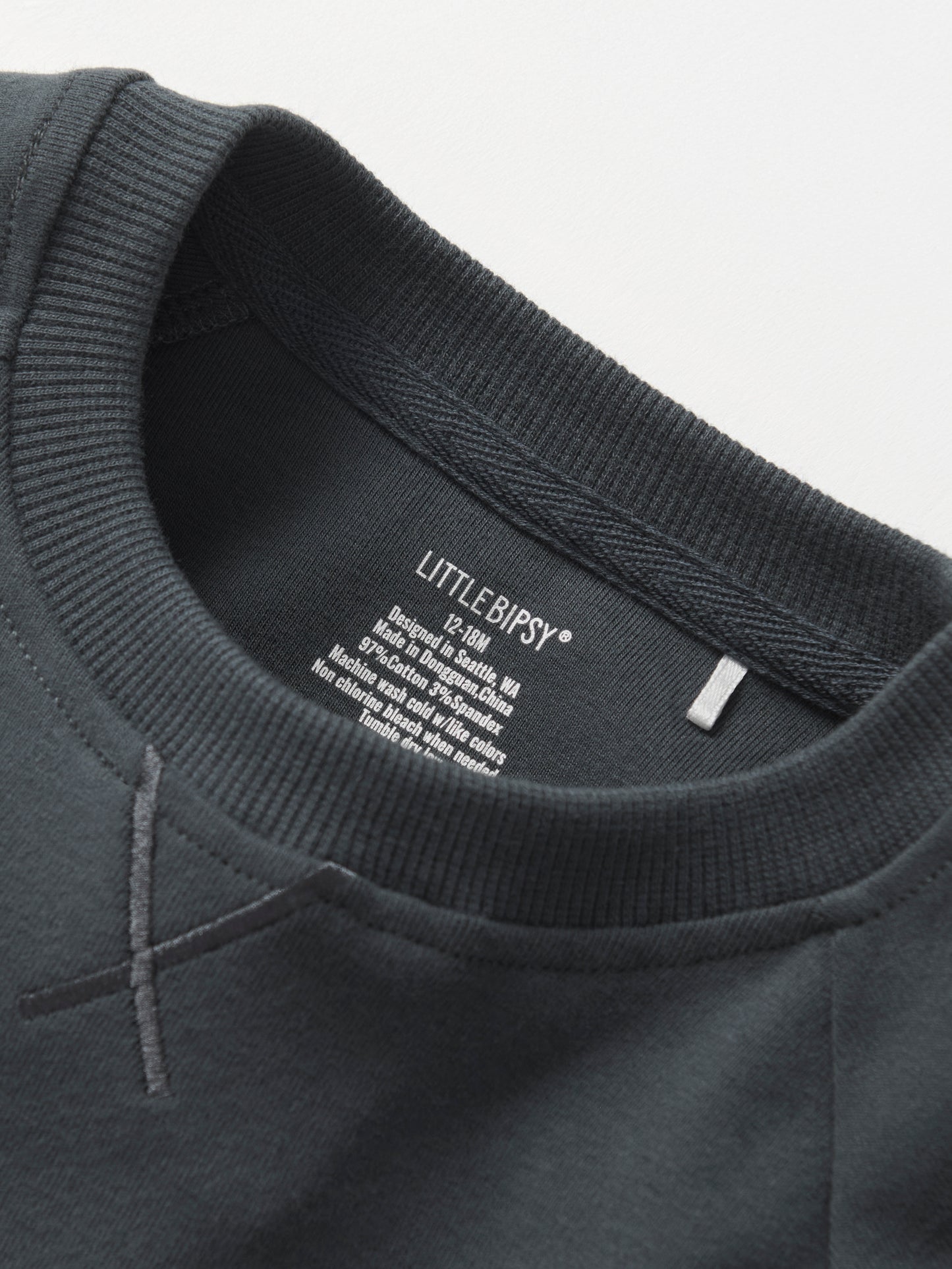 Little Bipsy Pocket Pullover || Shadow
