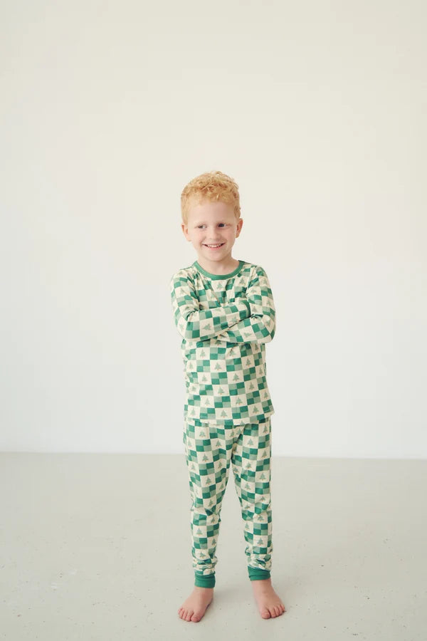 Bambi & Birdie Kids Classic Set || Evergreen Check