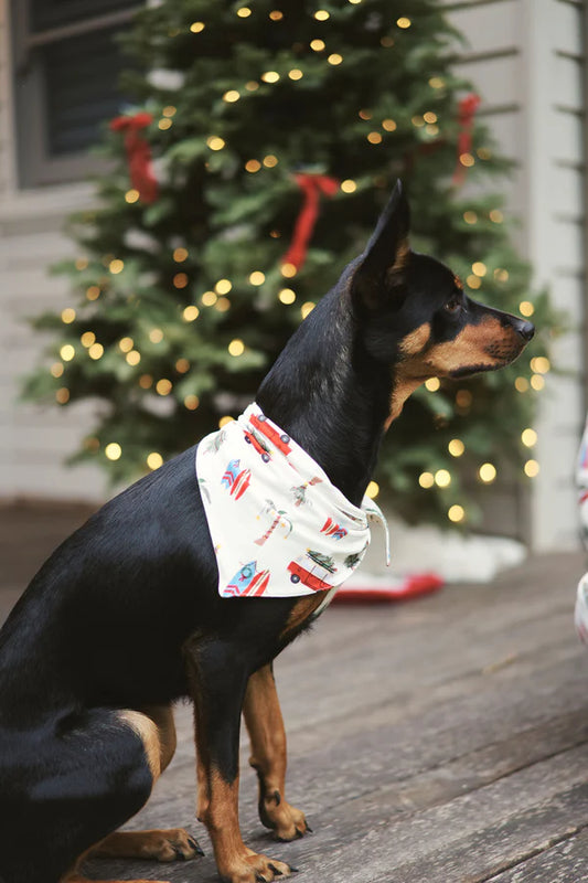 Bambi & Birdie Pet Bandana || Cali Christmas