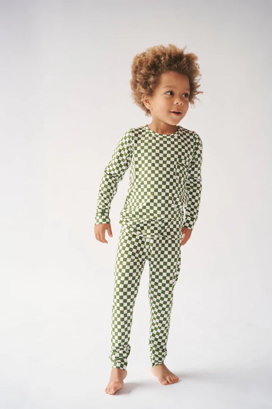 Bambi & Birdie Classic Set || Green Check