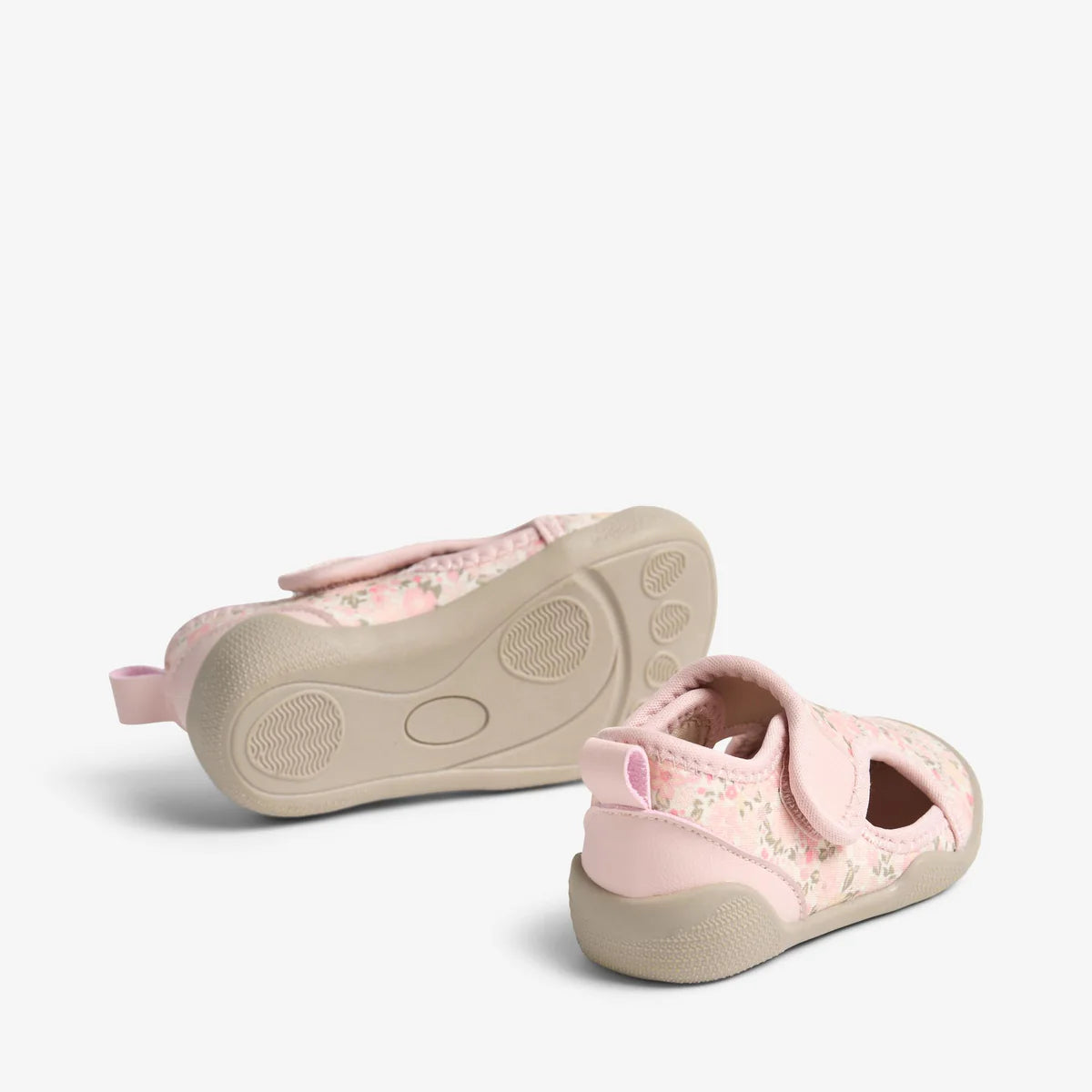 Wheat Kids Beach Shoe || Ivory Meadow Flowers